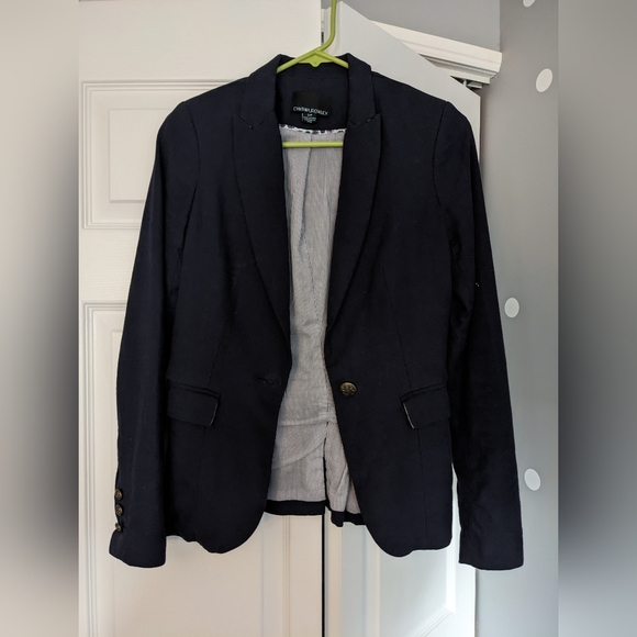 Cynthia Rowley Linen/cotton blazer - Picture 1 of 9